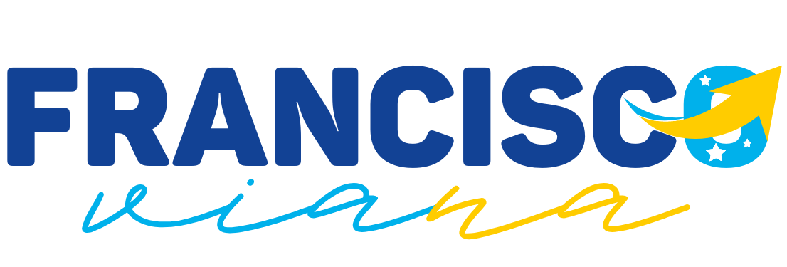 Logo de Francisco Viana, político de Fortaleza, Ceará, Brasil, logo oficial e site oficial.